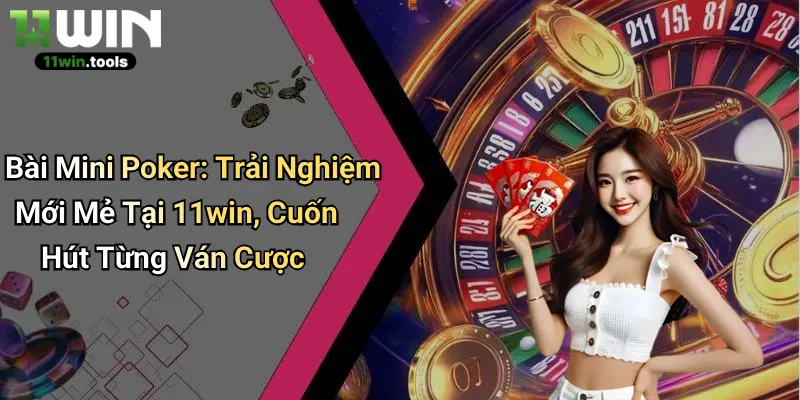 Bài Mini Poker: Trải Nghiệm Mới Mẻ Tại 11win, Cuốn Hút Từng Ván Cược